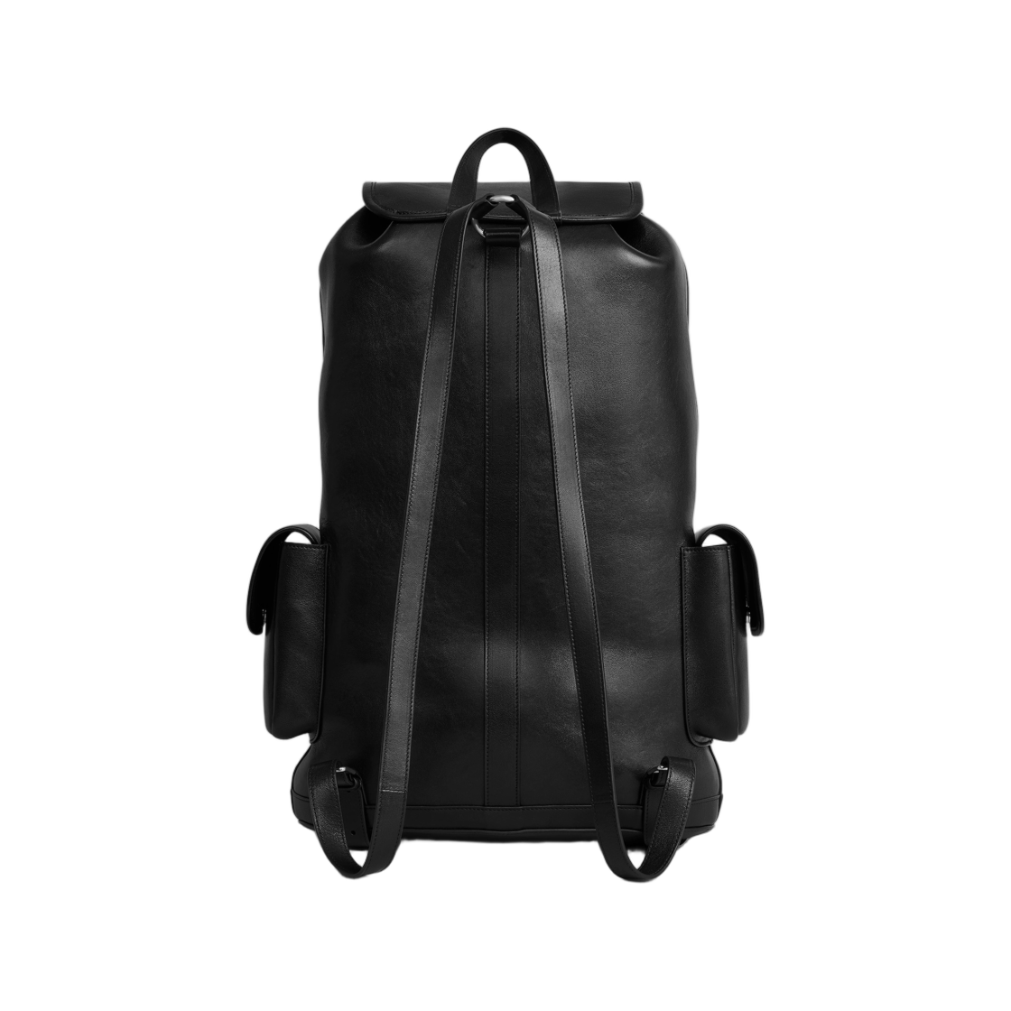 셀린느 빅 백팩 소프트 트리옹프 서플 샤이니 램스킨 블랙(Celine Big Backpack Soft Triomphe in Supple Shiny Lambskin Black) - 3