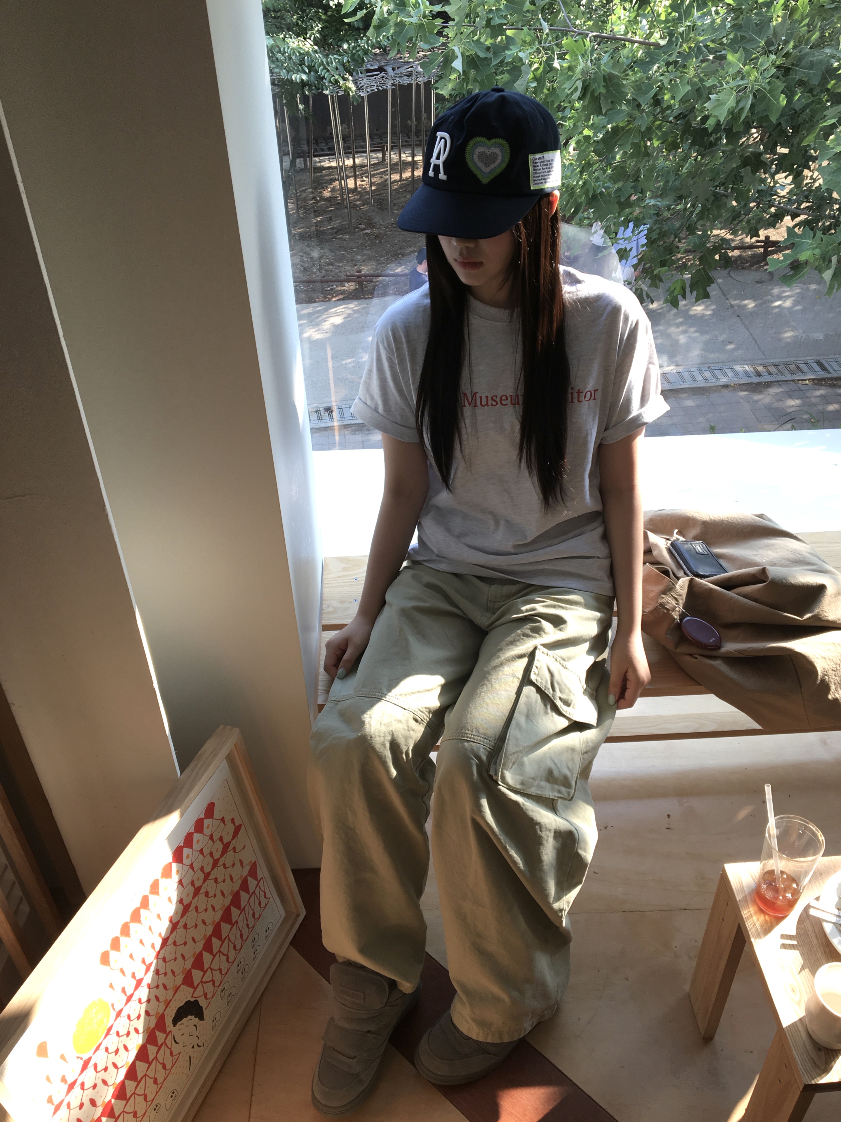 COYSEIO Coy Bumble Sneakers Grey 착용 스타일