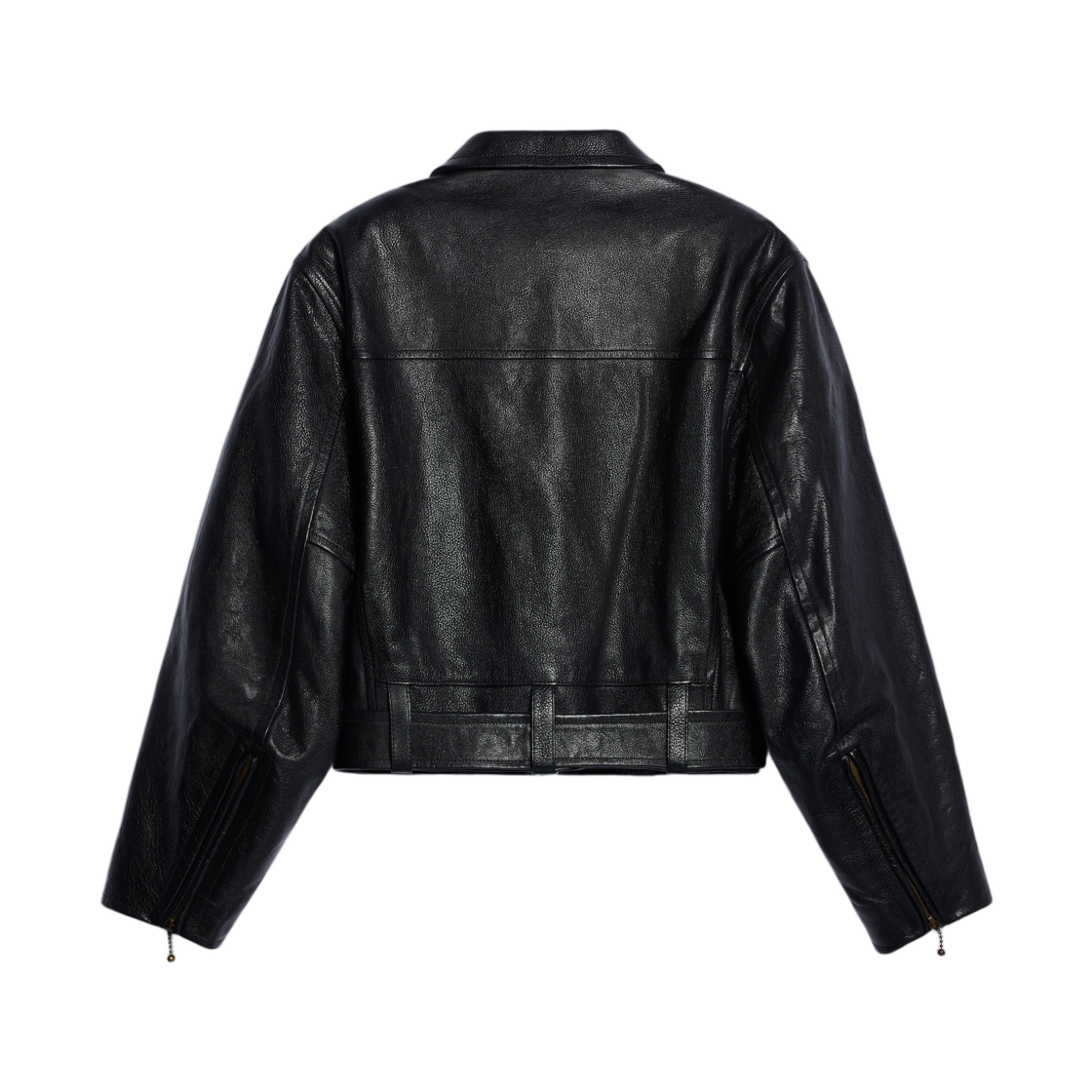 셀린느 크롭 자켓 카프스킨 블랙(Celine Cropped Jacket in Calfskin Black) - 2