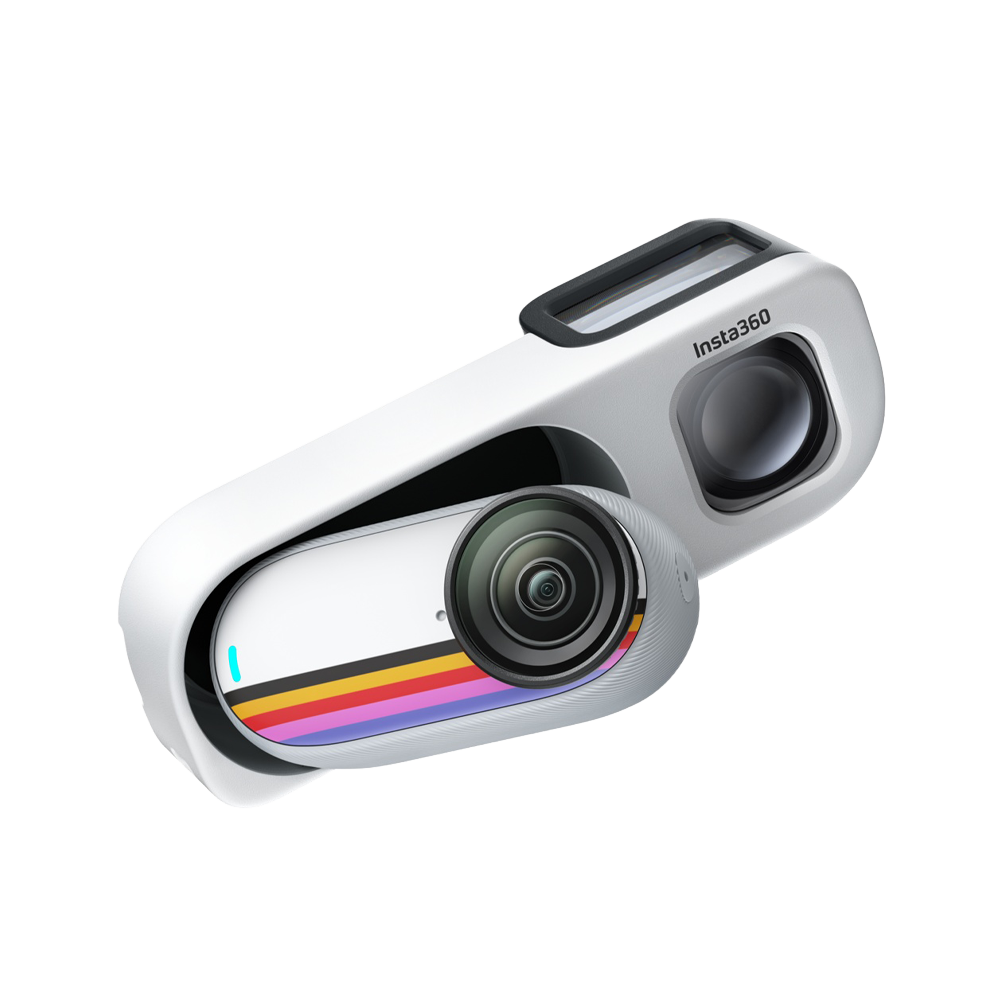 인스타360 GO 3S 캔버스 화이트, 128GB 레트로 번들(Insta360 GO 3S Retro Bundle Canvas White 128G)