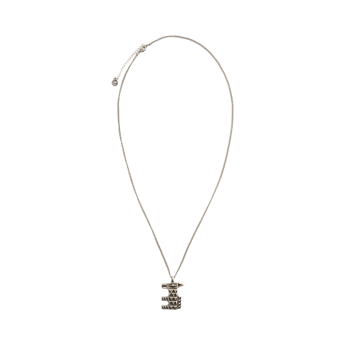 토우토우아카이브 와쳐 토템 팬던트 목걸이 실버 버니시(TOWTOW.ARCHIVE Watcher Totem Pendant Necklace Silver Burnish) - 3
