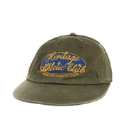 UNIVERSE GARMENT Universe Sign Long Bill Washing Cap Olive