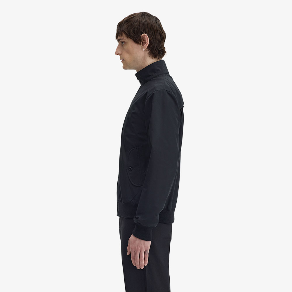 프레드페리 메이드 인 잉글랜드 해링턴 재킷 블랙(Fred Perry M.I.E Harrington Jacket Black) - 3