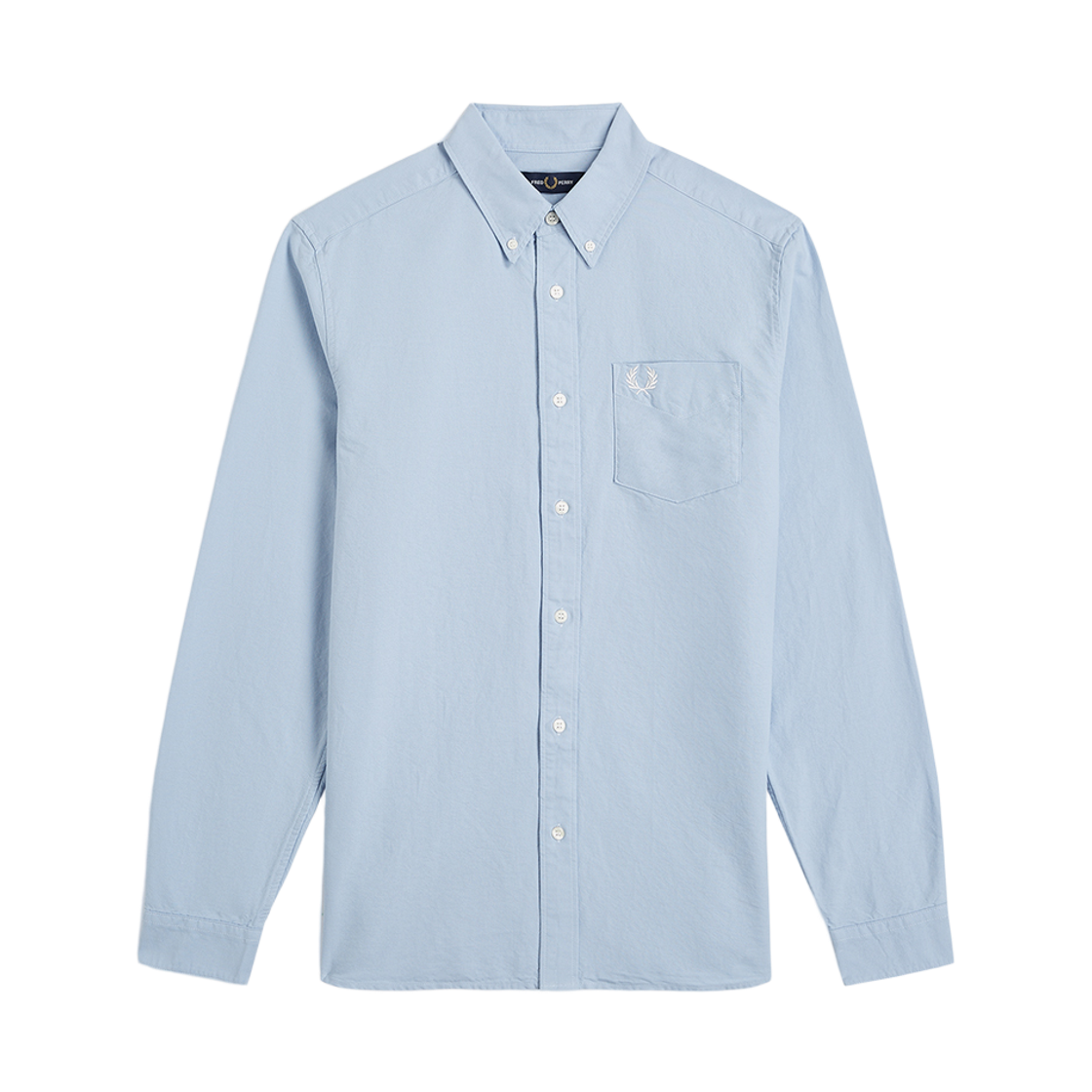 AFPM2G95516-146 Fred Perry L/S Oxford Shirt Light Smoke