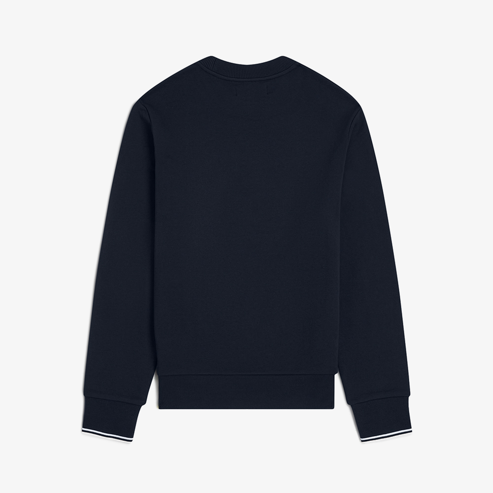 프레드페리 크루넥 스웻셔츠 네이비(Fred Perry Crew Neck Sweatshirt Navy) - 6