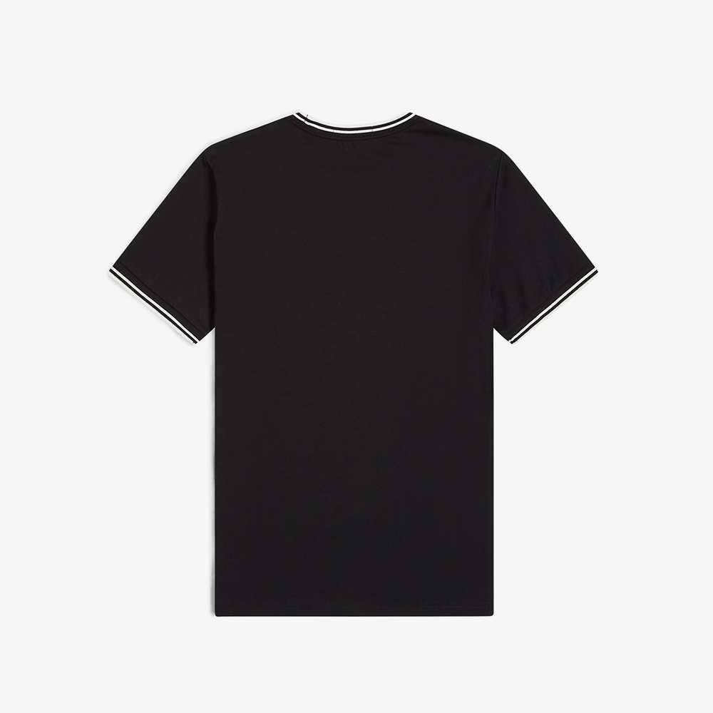 프레드페리 트윈 팁 티셔츠 블랙(Fred Perry Twin Tipped T-Shirt Black) - 6