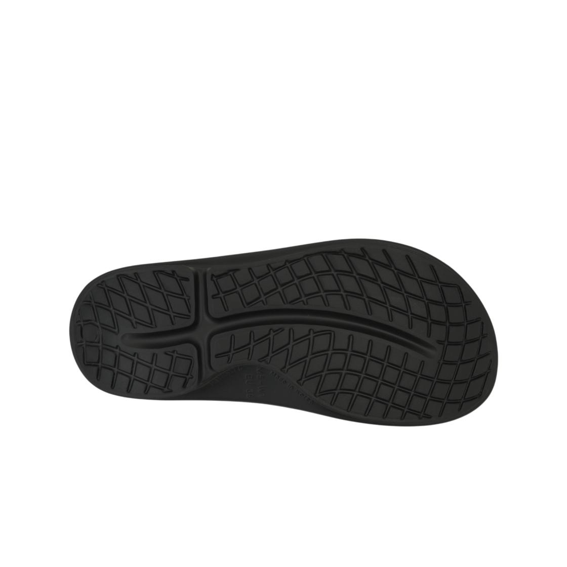 우포스 x 10 꼬르소 꼬모 플립 플랍 블랙(Oofos x 10 Corso Como Flip Flop Black) - 2