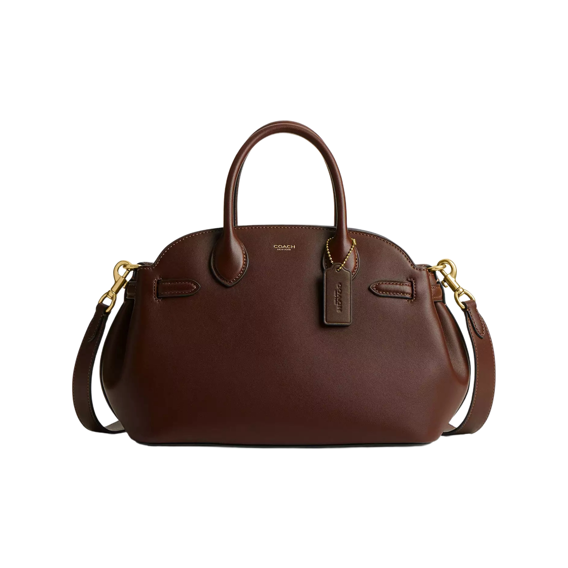 CU218-B4MPL Coach Empire Carryall Bag 28 Brass Maple