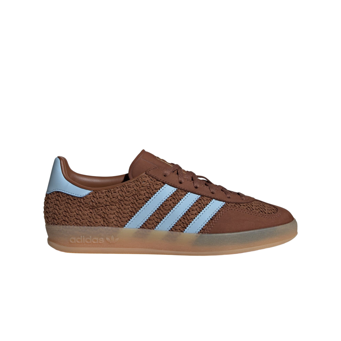 JS1417 (W) Adidas Gazelle Indoor Preloved Brown Clear Sky