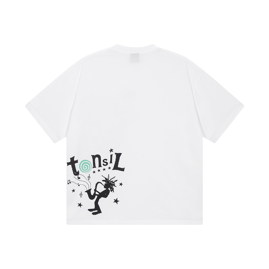 톤슬 스타즈 그래픽 반팔 티셔츠(TONSIL Stars Graphic Half-Sleeve T-Shirt) - 2