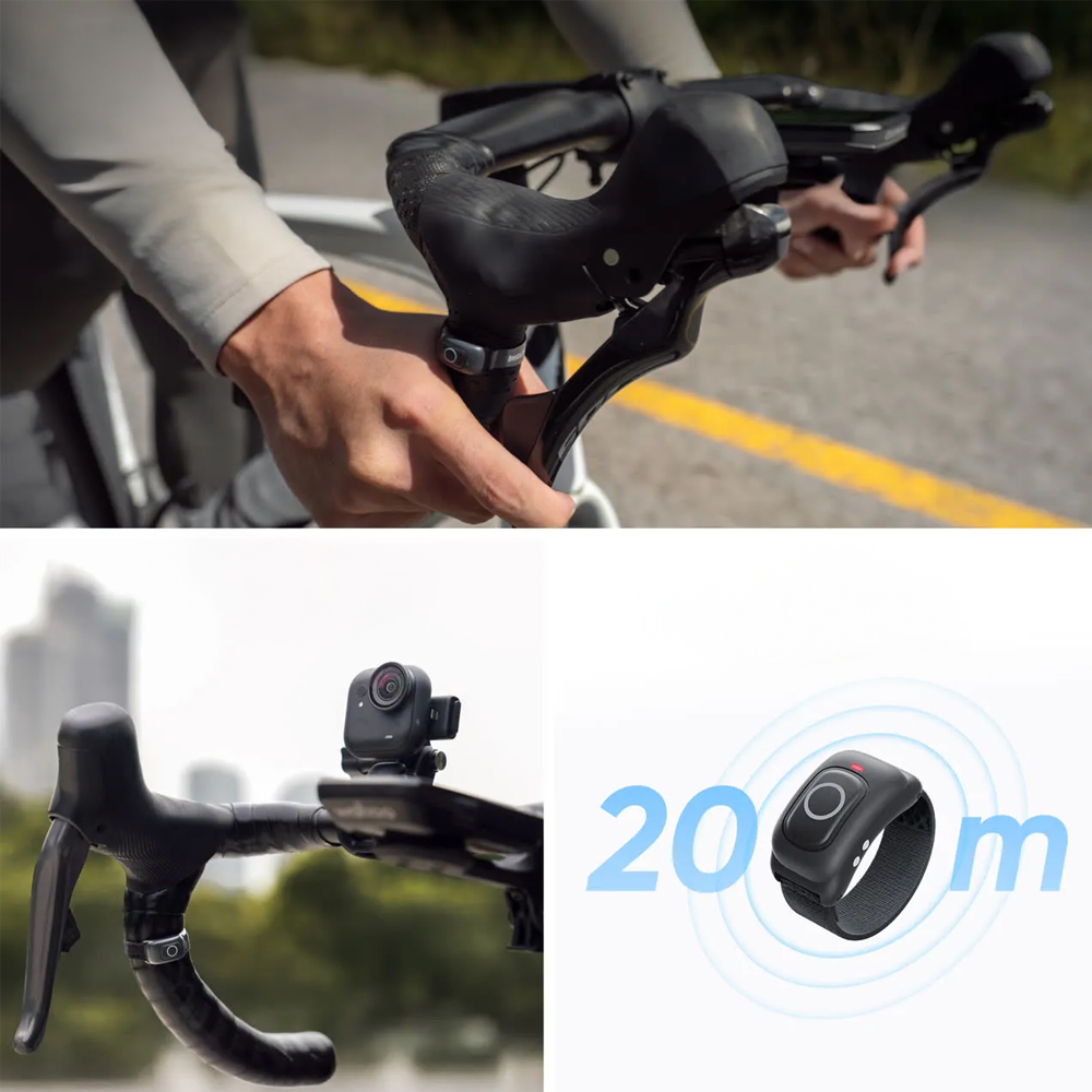 인스타360 GO Ultra 미드나잇 블랙, 프리미엄 사이클링 번들(Insta360 GO Ultra Premium Cycling Bundle) - 5