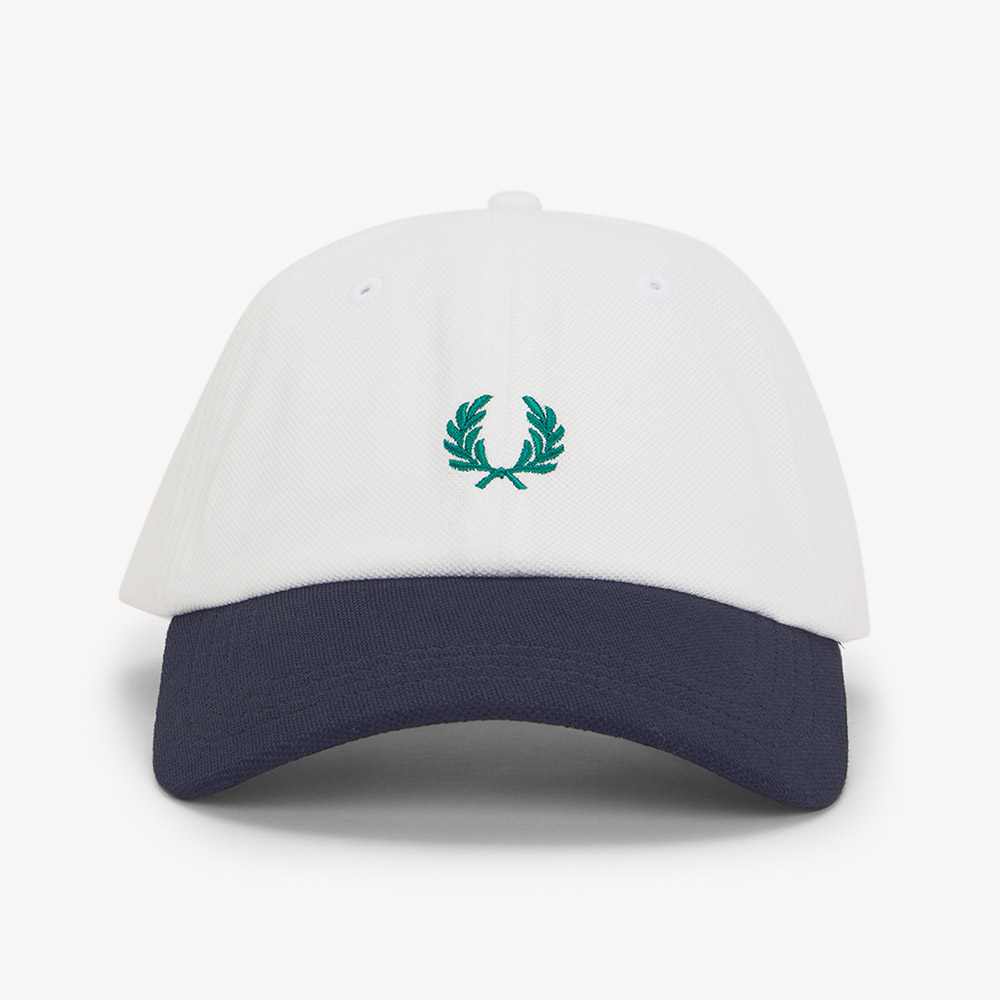 프레드페리 블락 피케 클래식 캡 스노우 화이트(Fred Perry Blocked Pique Classic Cap Snow White) - 4