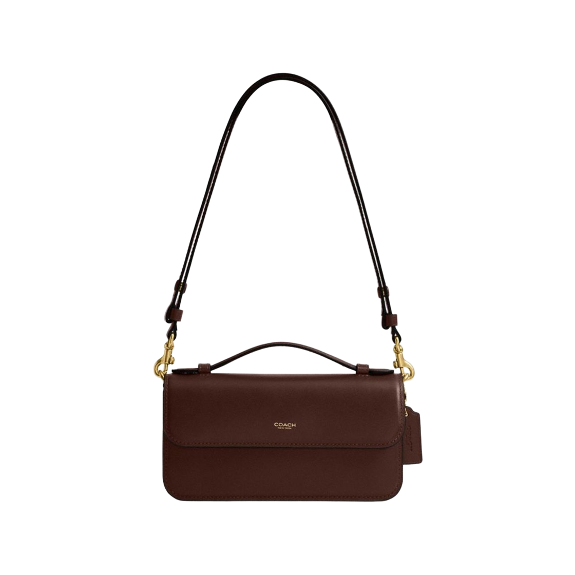 CCY30-B4MPL Coach Elora Top Handle Crossbody Bag Brass Maple