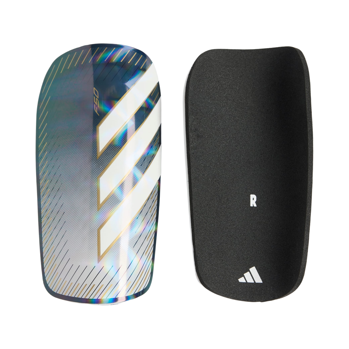 아디다스 F50 클럽 신가드 화이트 카본(Adidas F50 Club Shin Guards White Carbon)