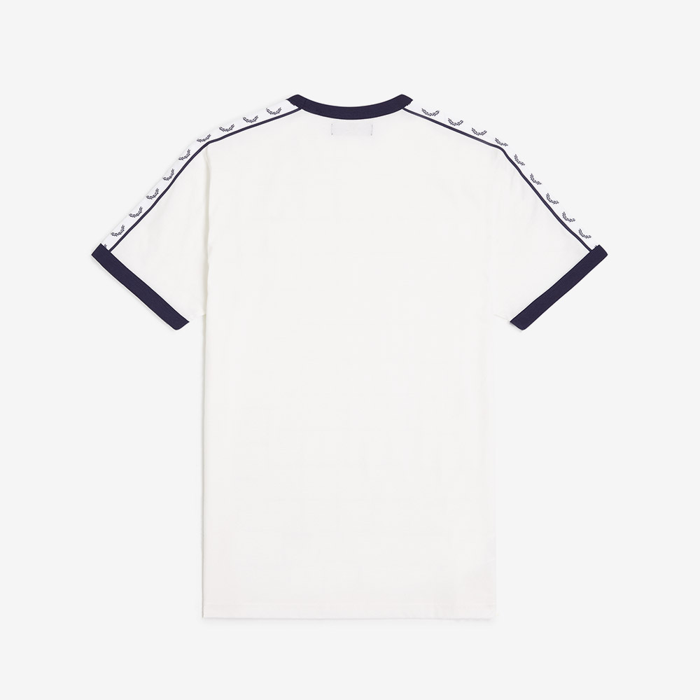 프레드페리 테잎 링어 티셔츠 스노우 화이트(Fred Perry Taped Ringer T-Shirt Snow White) - 6