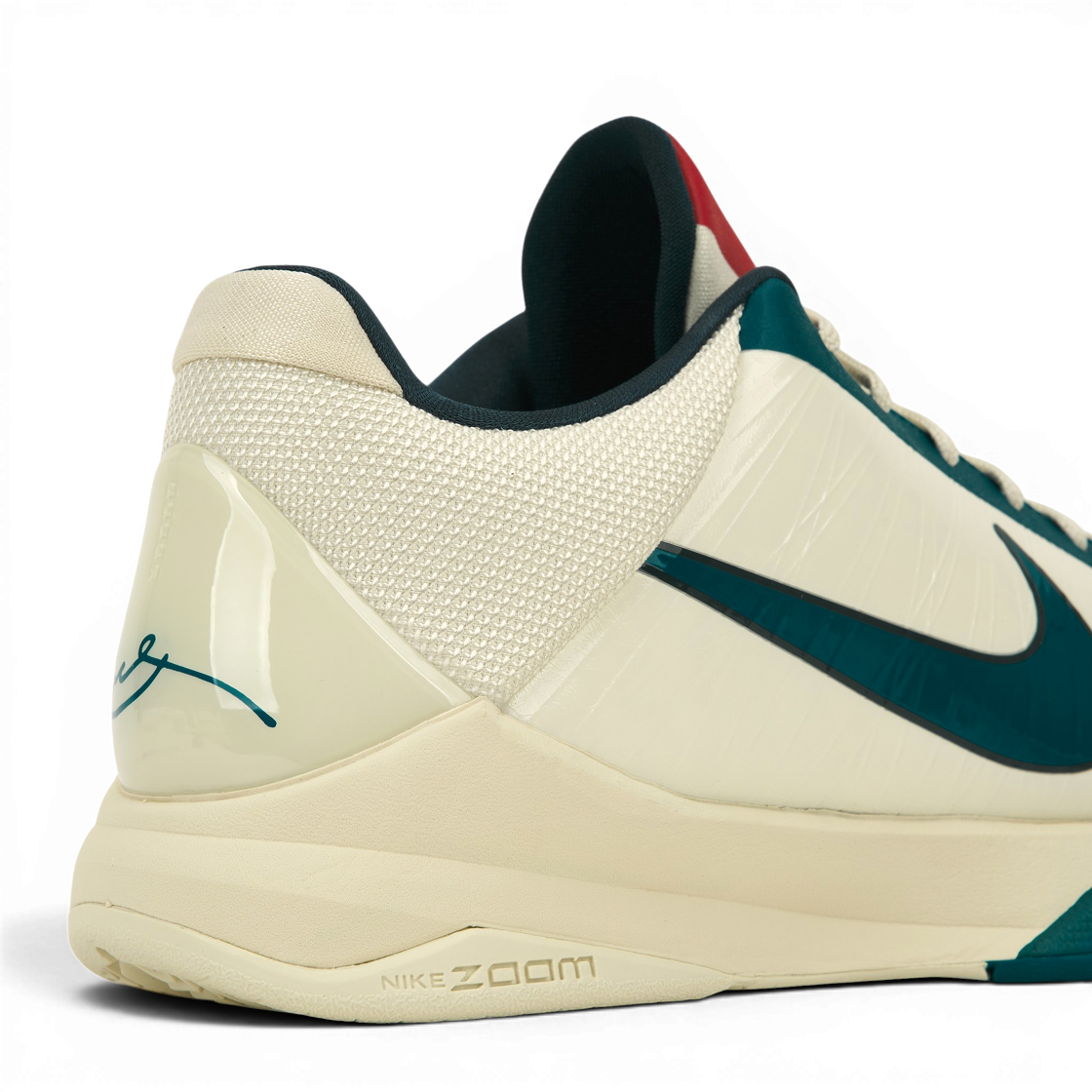 나이키 x 케이틀린 클락 코비 5 프로트로 코코넛 밀크 브라이트 스프루스(Nike x Caitlin Clark Kobe 5 Protro Coconut Milk Bright Spruce) - 8