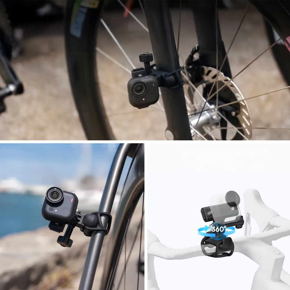 인스타360 GO Ultra 미드나잇 블랙, 프리미엄 사이클링 번들(Insta360 GO Ultra Premium Cycling Bundle) - 6