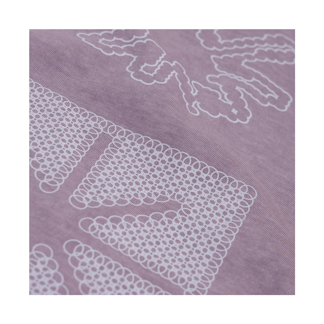 토우토우아카이브 스퀸트 글로우 티셔츠 퍼플(TOWTOW.ARCHIVE Squint Glow Tshirts Purple) - 4