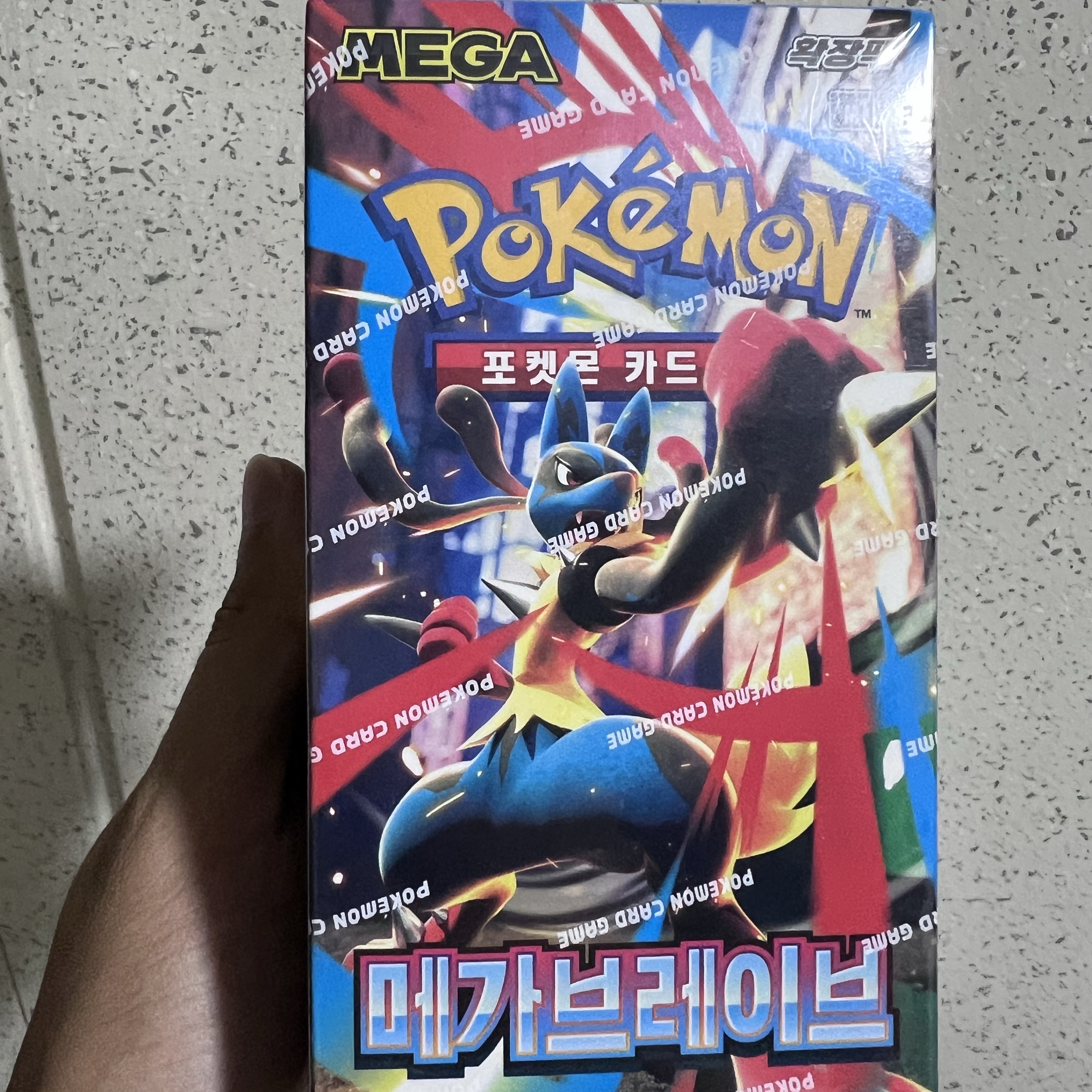Pokemon TCG Mega Expansion Pack Mega Brave Box (Pack of 30) 착용 스타일