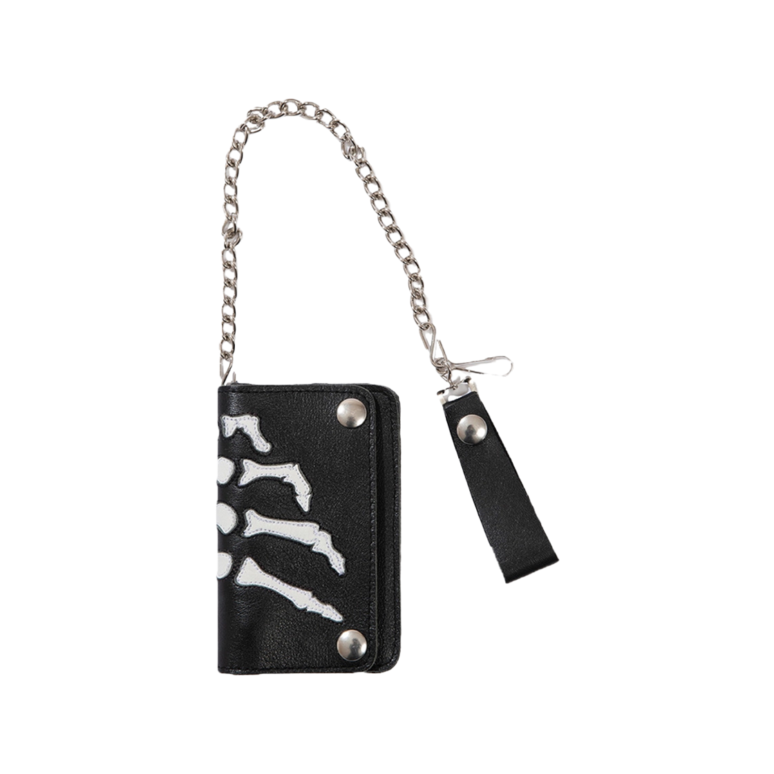 벤슨 레더 본 월렛 블랙&화이트(Vanson Leathers Bone Wallet Black & White)