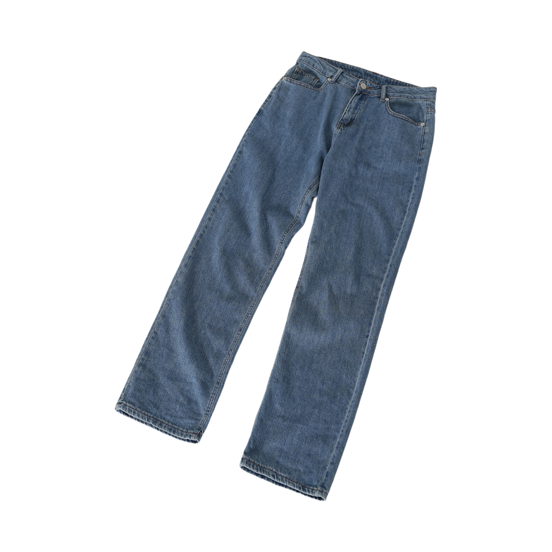 지크립 블루워싱 와이드 롱 데님팬츠 블루(GCLIP Blue Washed Wide Long Denim Pants Blue) - 2