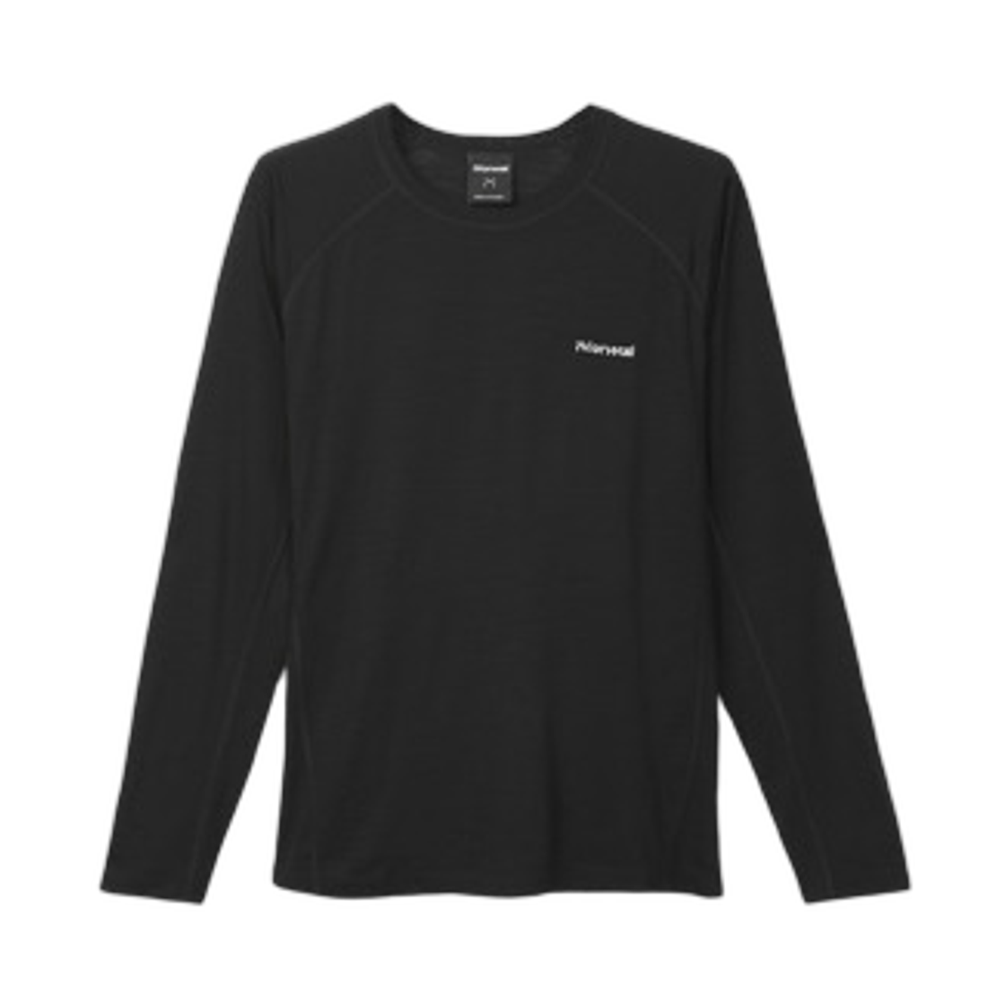 ๋
ธ๋ง ๋ฉ๋ฆฌ๋
ธ ๋กฑ ์ฌ๋ฆฌ๋ธ ํฐ์
์ธ ๋ธ๋(Nnormal Merino Long Sleeve T-Shirt Black)