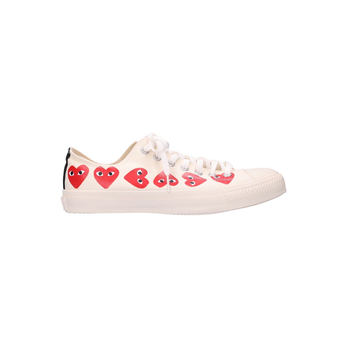IT2CORO6FEI7 Comme des Garcons x Converse Chuck 70 Low White