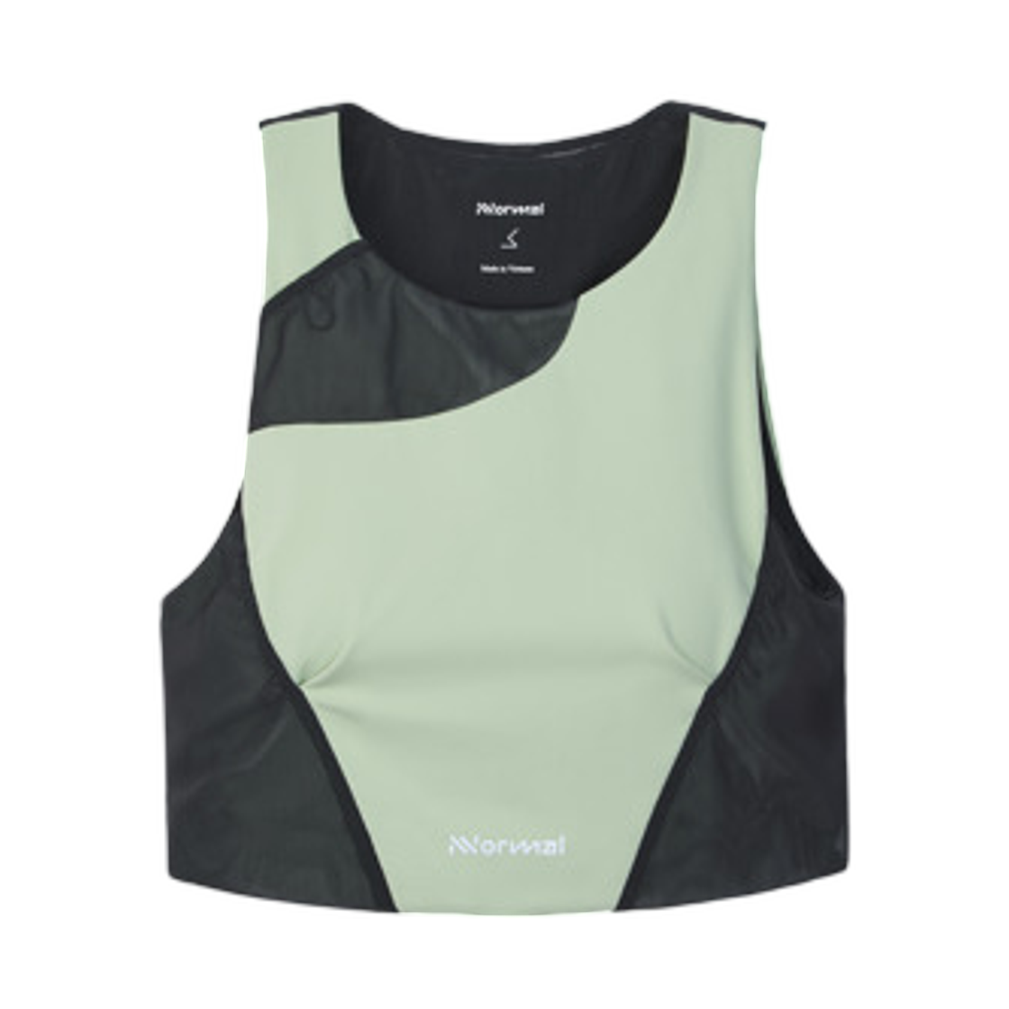 (W) 노말 트레일 크롭 탑 02 그린((W) Nnormal Trail Crop Top 02 Green) - 1