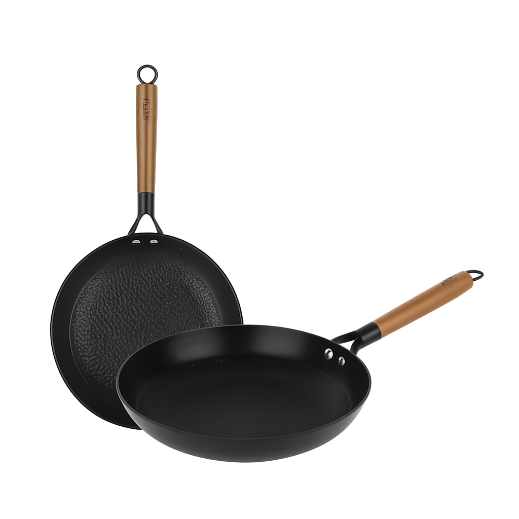 볼 아이언 무쇠주물 라이트 프라이팬 24cm+28cm(WOLL Iron Cast Light Frypan Set (24cm + 28cm))