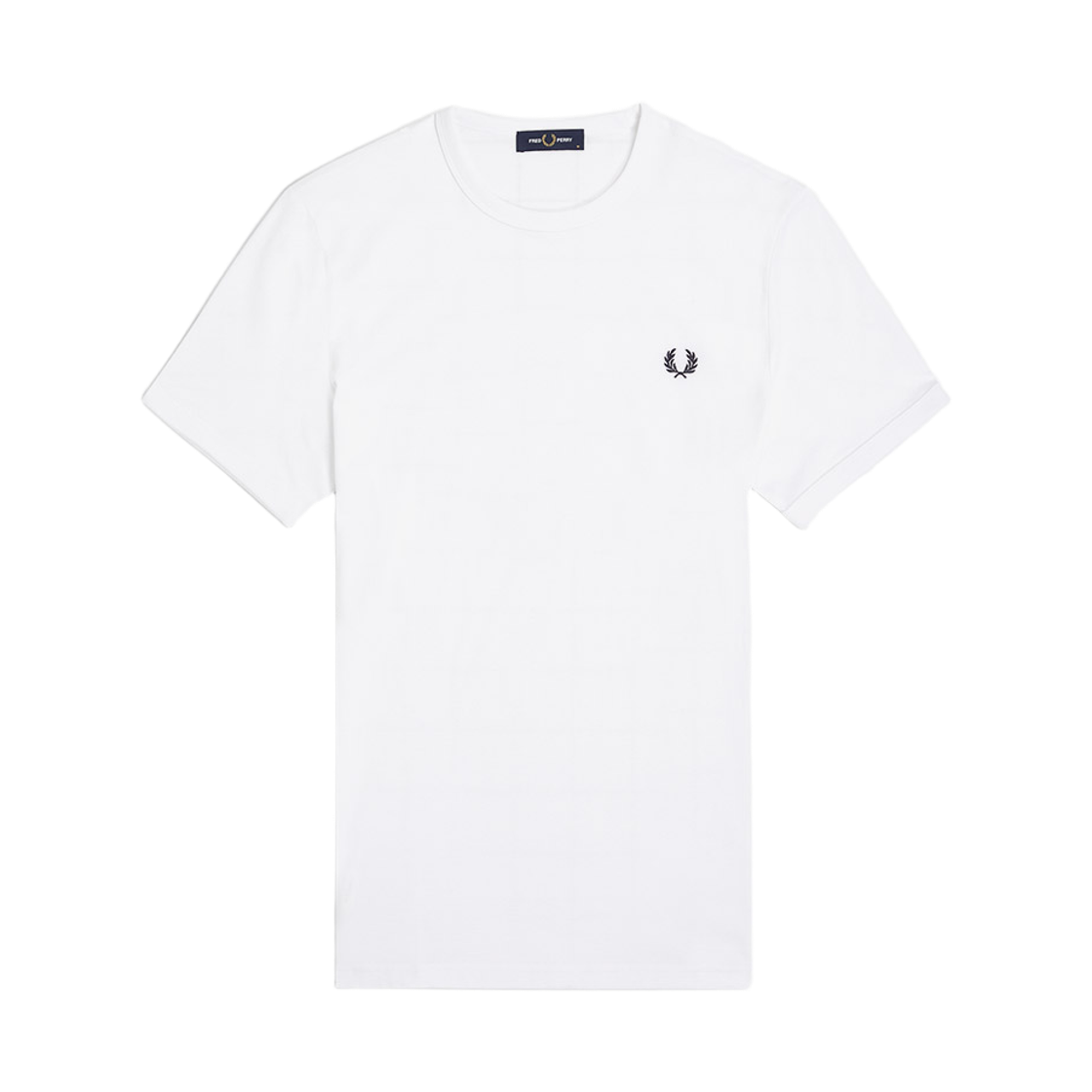 프레드페리 링어 티셔츠 화이트(Fred Perry Ringer T-Shirt White)