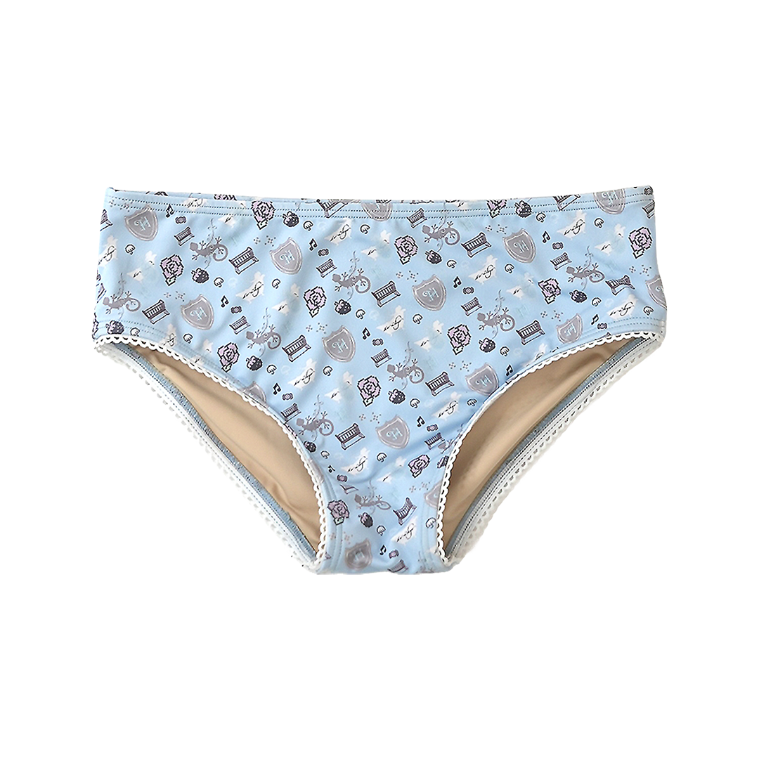 혼쿄 드림-라이크 레이시 비키니 세트 스카이블루(Honkyo Dream-like Lacey Bikini Set Skyblue) - 3