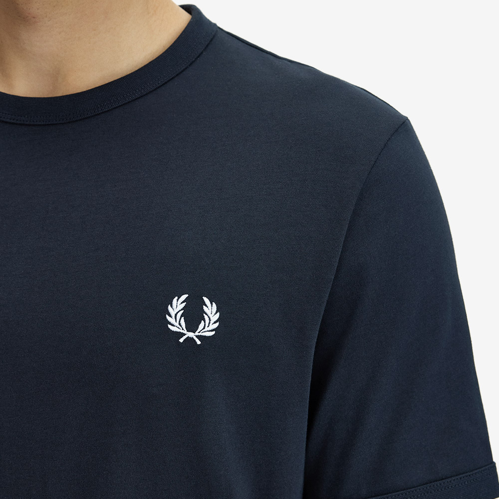 프레드페리 링어 티셔츠 네이비(Fred Perry Ringer T-Shirt Navy) - 4