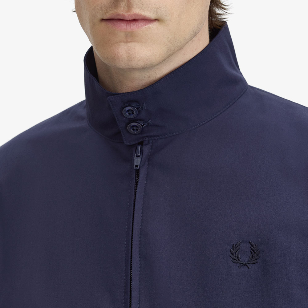 프레드페리 메이드 인 잉글랜드 해링턴 재킷 네이비(Fred Perry M.I.E Harrington Jacket Navy) - 4