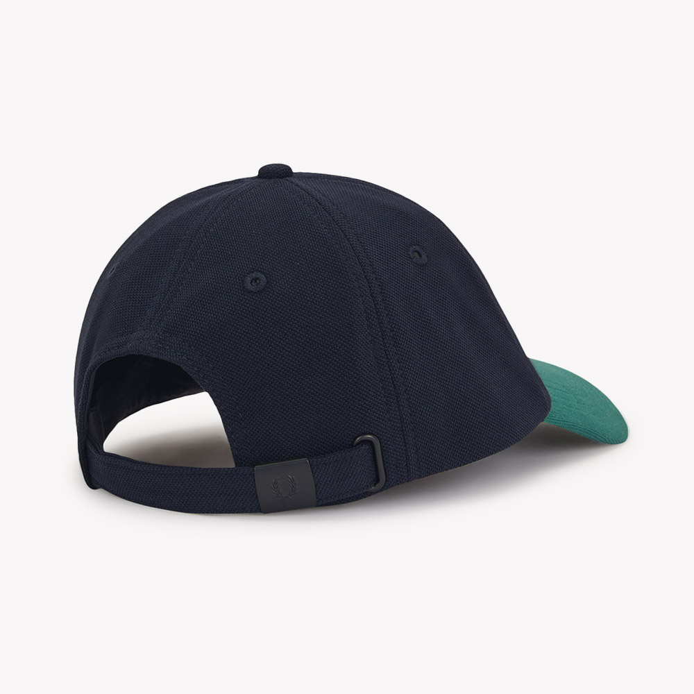 프레드페리 블락 피케 클래식 캡 네이비(Fred Perry Blocked Pique Classic Cap Navy) - 6