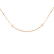Tiffany T Smile Diamond Necklace L919579