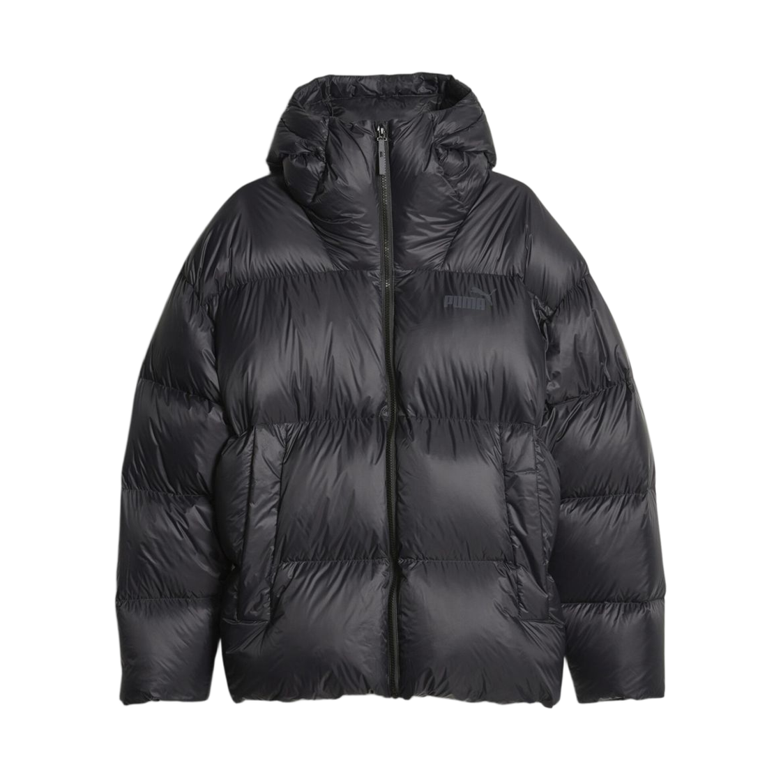675383-01 Puma Hoodie Ultra  Down Puffer Jacket Black