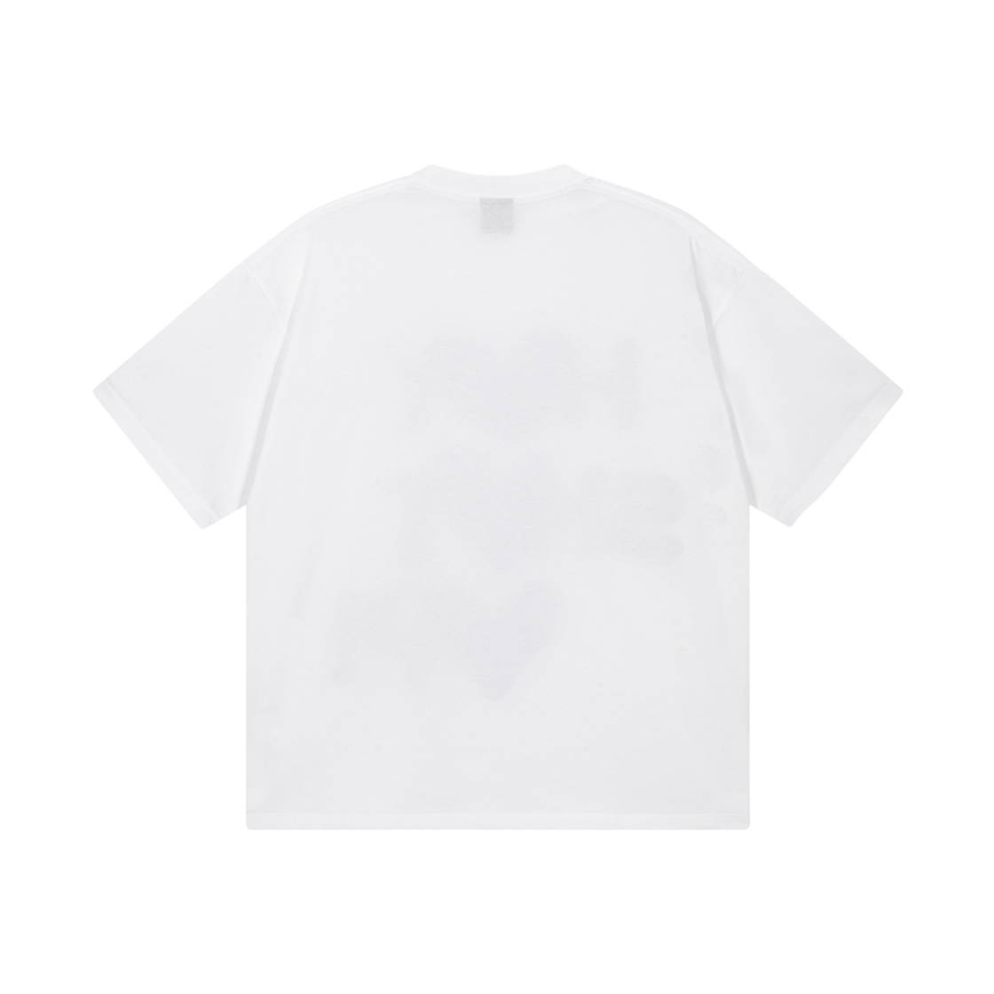 톤슬 헤이 셧업! 그래픽 반팔 티셔츠(TONSIL Hey Shut Up! Heart Graphic Half-Sleeve T-Shirt) - 2
