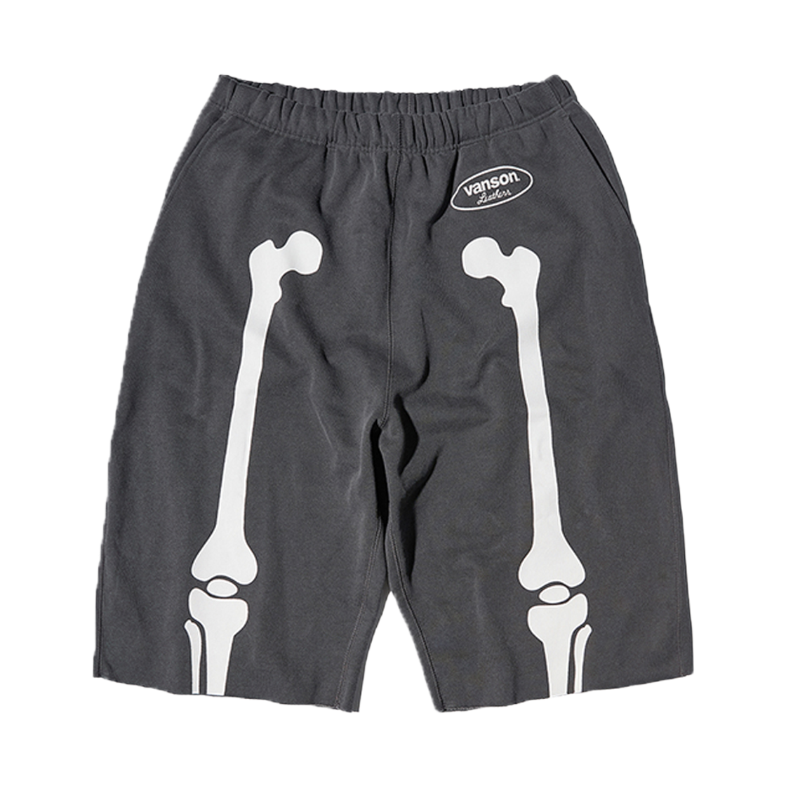 벤슨 레더 오리지널 본 스웻 쇼츠 피그먼트(Vanson Leathers Original Bone Sweat Short Pants Pigment)