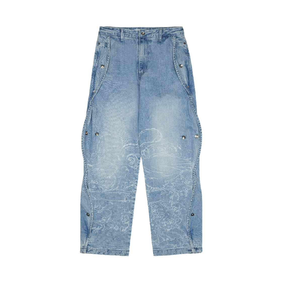 SG26SSBTPA501 Sansan Gear x YUMINHA Pants Blue