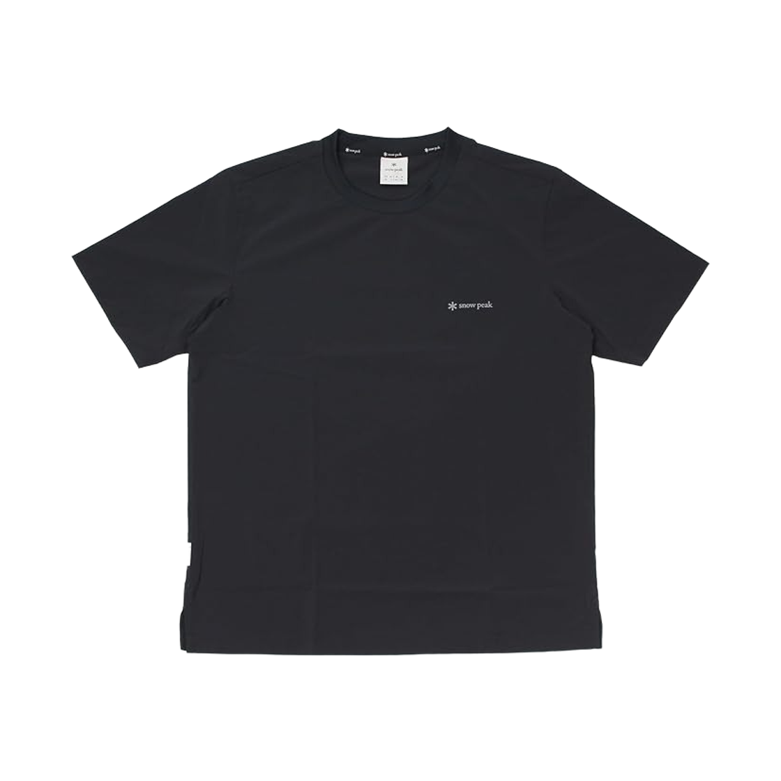 스노우 피크 씬테크 우븐 숏슬리브 티셔츠 다크 네이비(Snow Peak Thin-Tech Woven Short Sleeve T-Shirt Dark Navy)