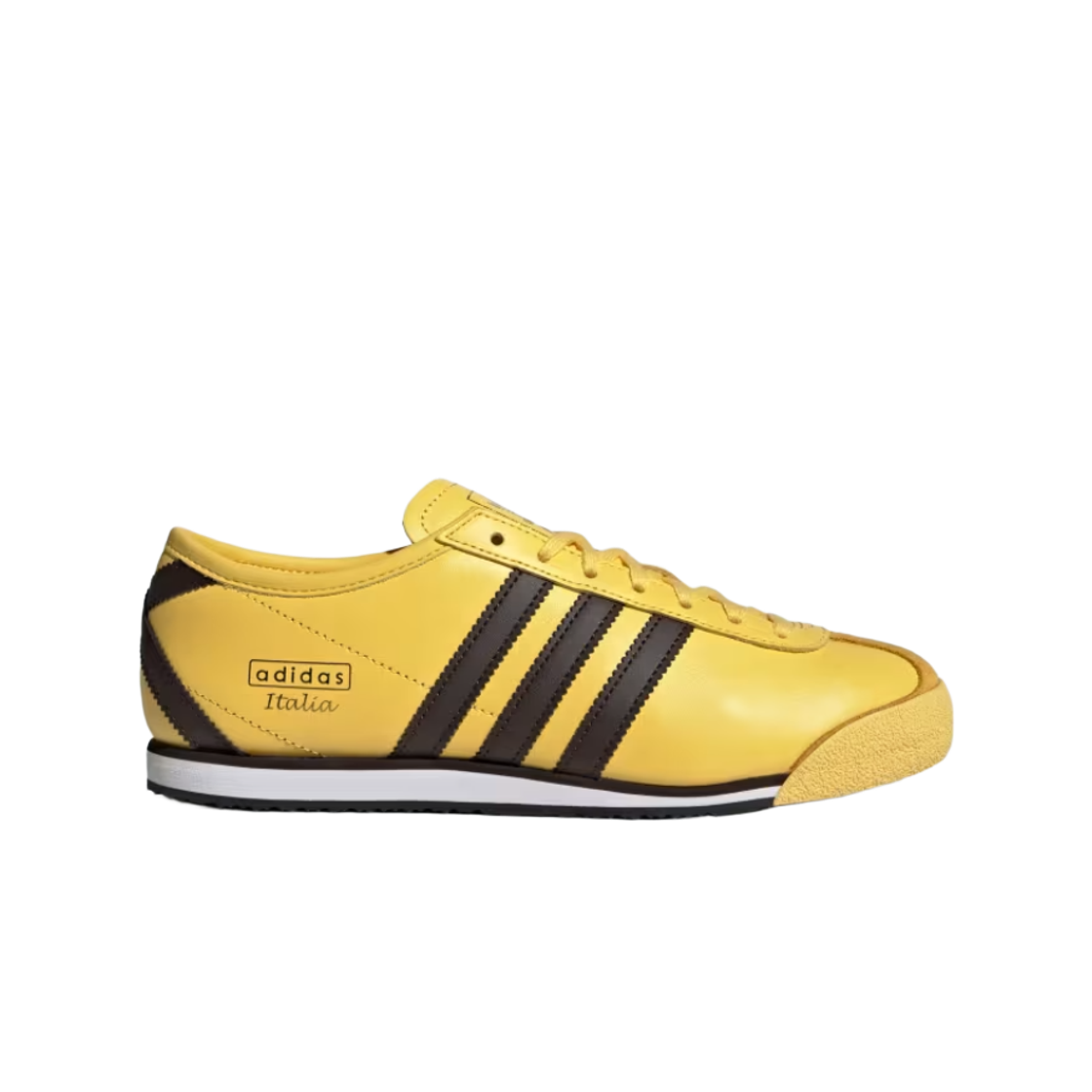 JQ9071 (W) Adidas Italia 70s Spring Yellow Dark Brown