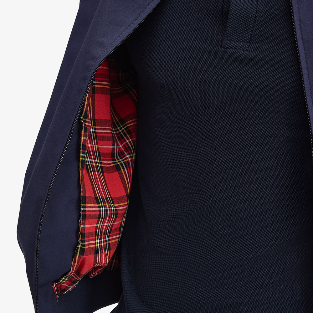 프레드페리 메이드 인 잉글랜드 해링턴 재킷 네이비(Fred Perry M.I.E Harrington Jacket Navy) - 6