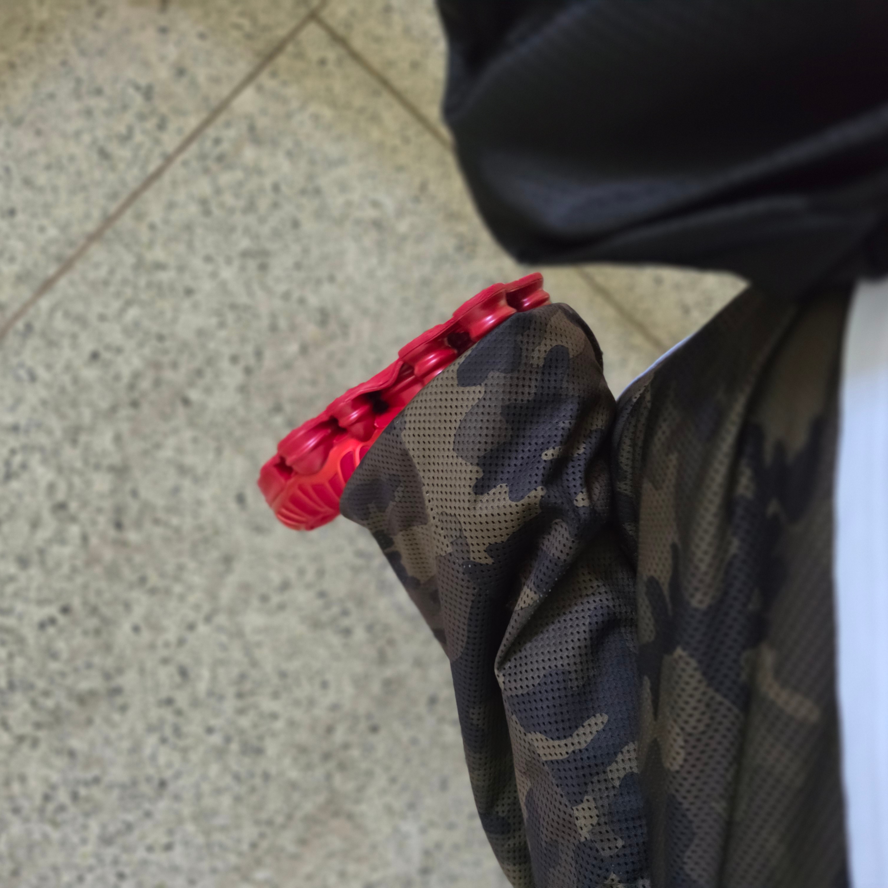 (W) Nike Shox TL Gym Red White 착용 스타일 - 1