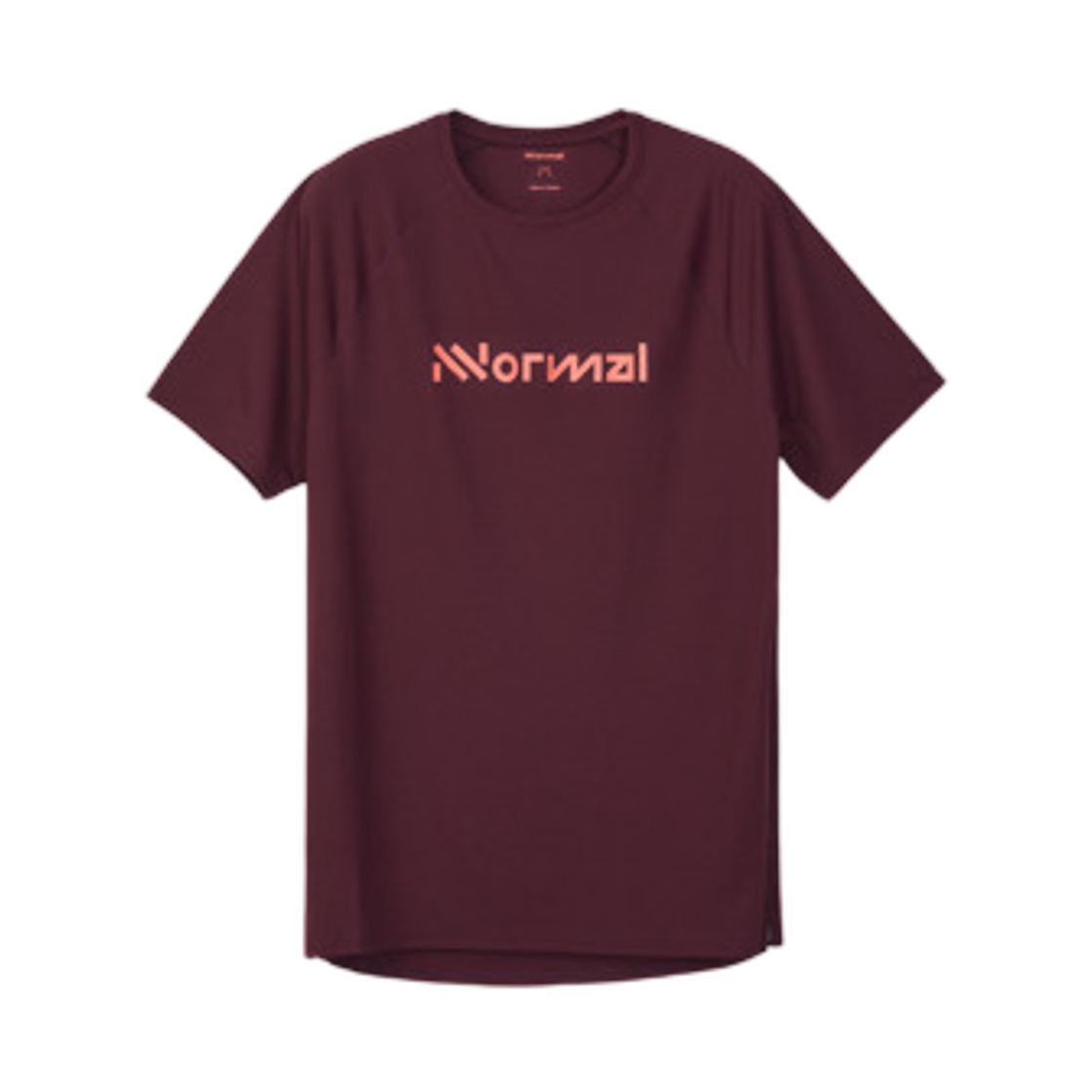 노말 레이스 티셔츠 02 버건디(Nnormal Race T-Shirt 02 Burgundy)