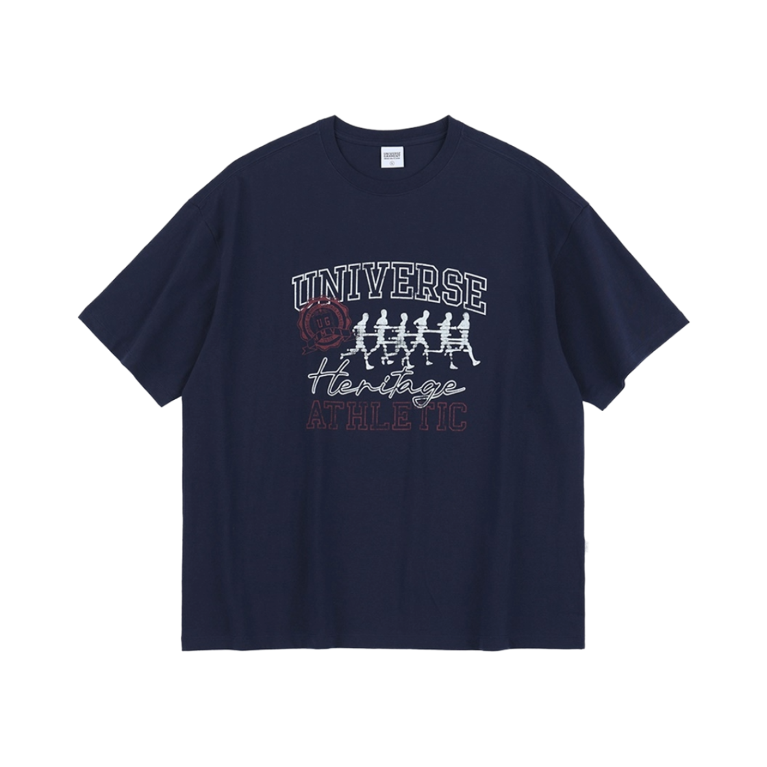 BUQTSZX815NA UNIVERSE GARMENT UG Vintage Athletic Club T-Shirt Navy