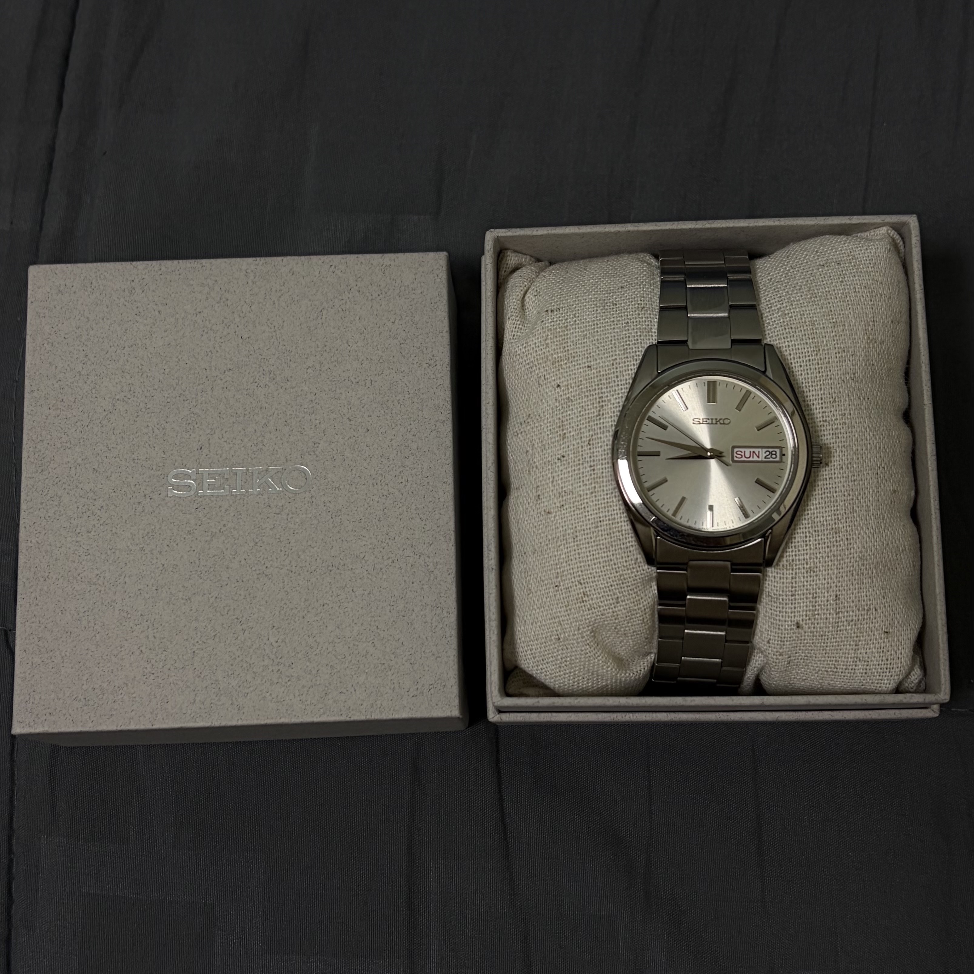Seiko SBTH007 Silver 착용 스타일