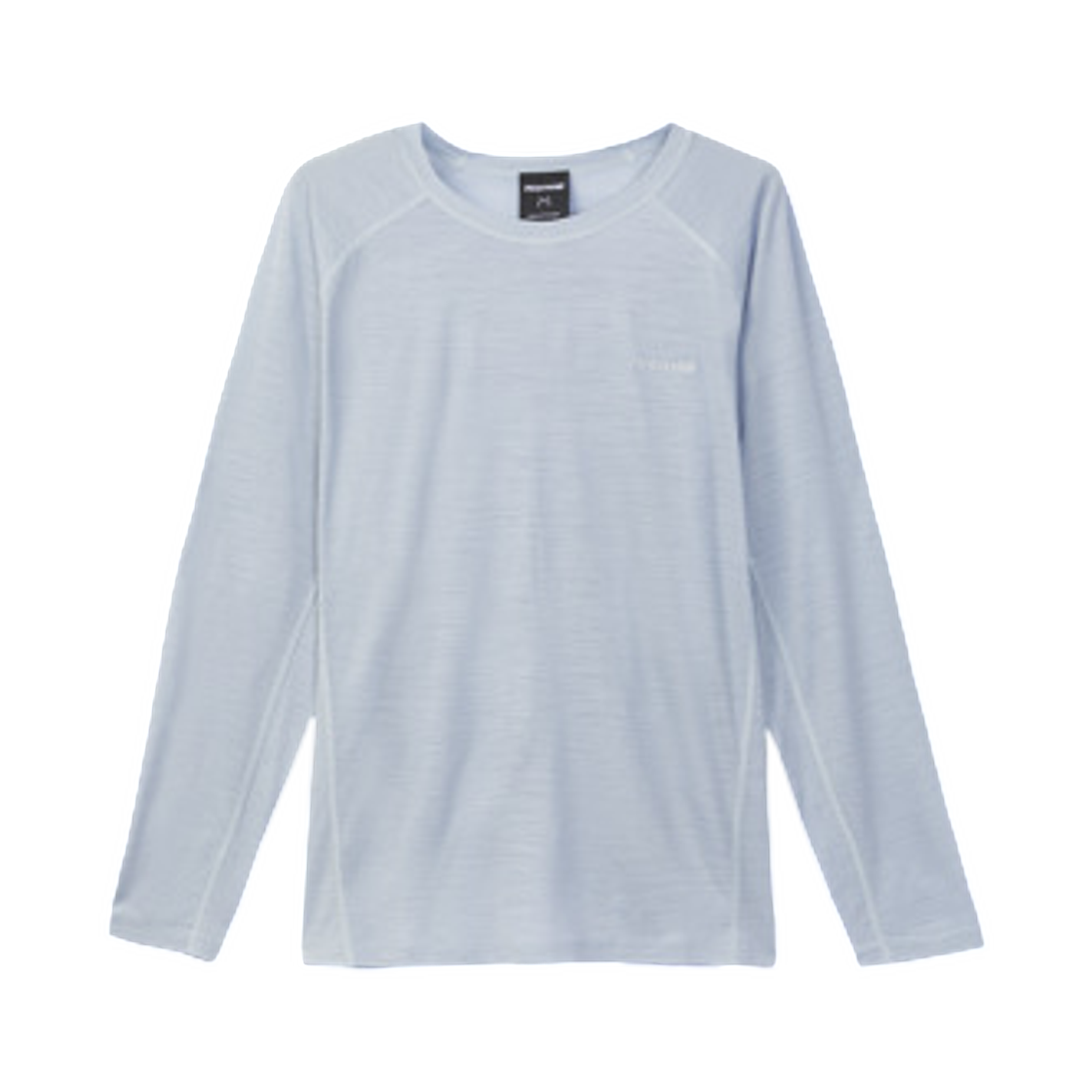 노말 메리노 롱 슬리브 티셔츠 블루(Nnormal  Merino Long Sleeve T-Shirt Blue) - 1