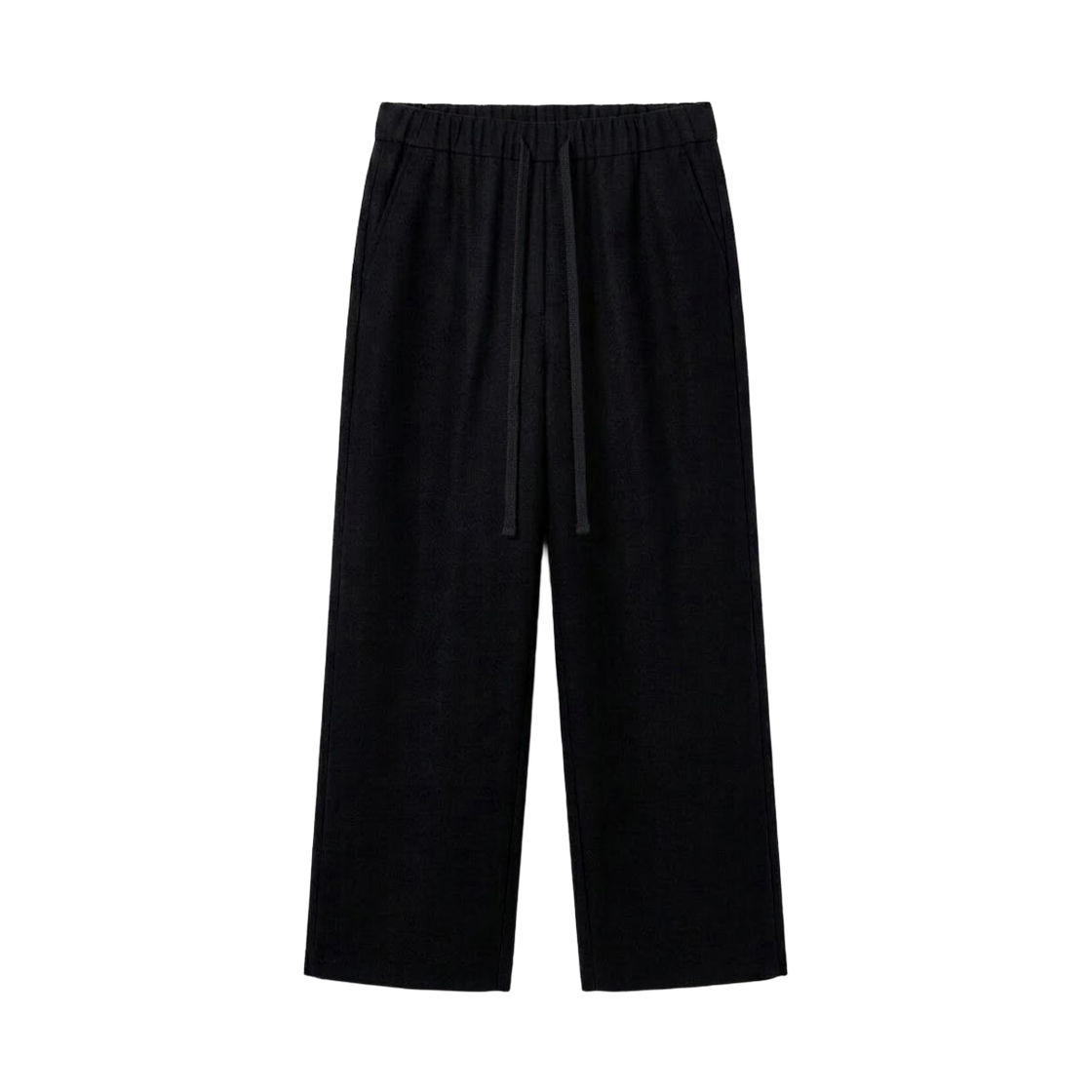 지크립 코튼 투턱 와이드핏 밴딩 팬츠 블랙(GCLIP Cotton Two-Tuck Wide-Fit Bendable Pants Black) - 2
