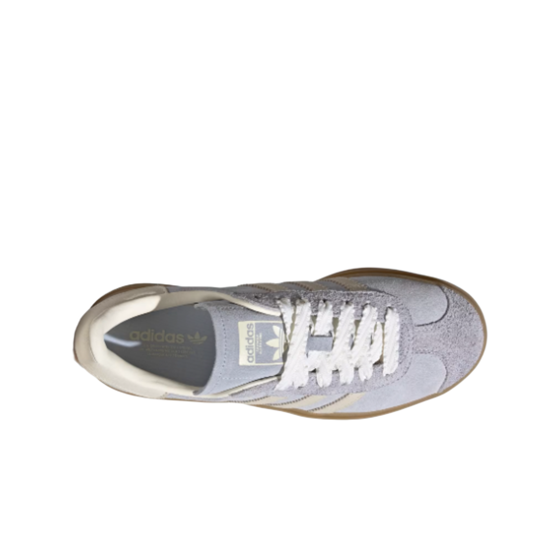 (W) 아디다스 가젤 볼드 크리스탈 스카이 초크 펄((W) Adidas Gazelle Bold Crystal Sky Chalk Pearl) - 2