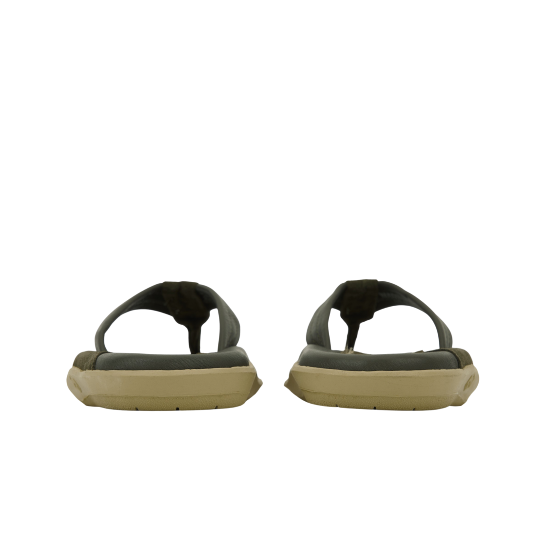 아일랜드 슬리퍼 투톤 레더 스웨이드 아미 그린 올리브(Island Slipper Two Tone Leather Suede Army Green Olive) - 6